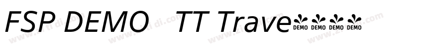 FSP DEMO   TT Trave字体转换